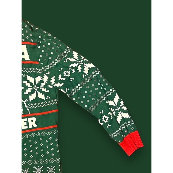 ELF Men's Sweater Medium "Son of a Nutcracker" Ugly Christmas Festive Funny Xmas - Picture 8 of 9